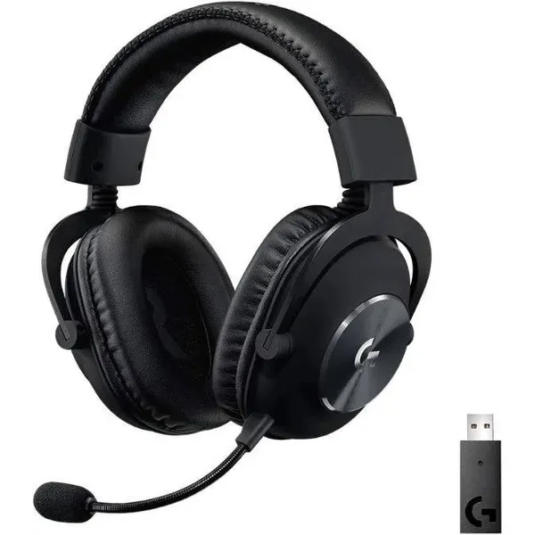 Гарнитура Logitech G Pro X Lightspeed, черный (981-000908)