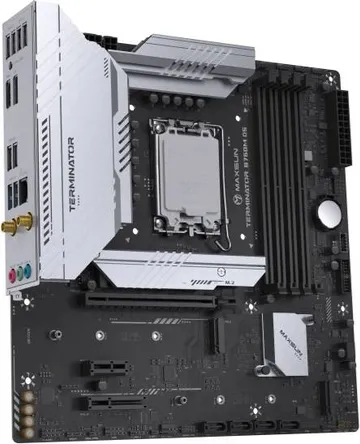 Материнская плата Maxsun Terminator B760M D5 WiFi V2, LGA1700, (DP, HDMI), 4xDDR V, mATX