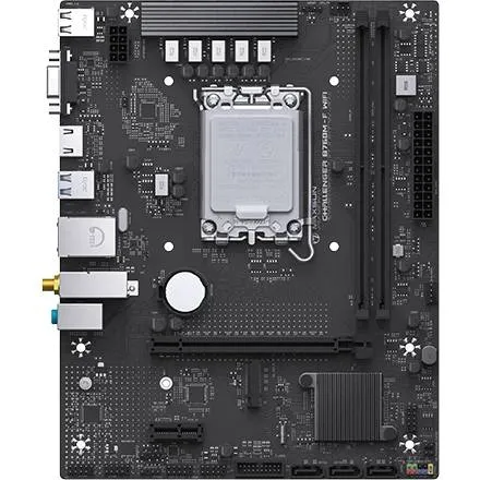 Материнская плата Maxsun MS-Challenger B760M-F WIFI, LGA1700, (VGA, HDMI), 2xDDR IV, mATX