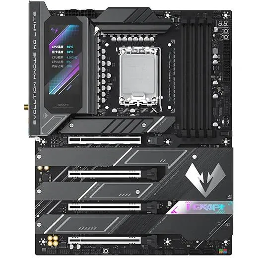 Материнская плата Maxsun iCraft Z890 PACIFIC, LGA1851, (DP, HDMI), 4xDDR V, ATX