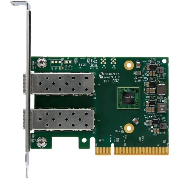 Сетевая карта Mellanox MCX631102AN-ADAT, 2xSFP 25GBps, PCI-Ex8