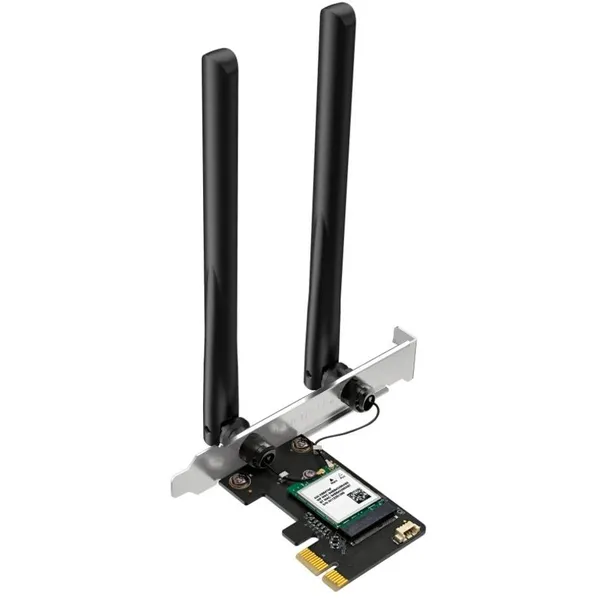 Сетевая карта Wi-Fi+Bluetooth, Mercusys MA70XE, 2.4/5GHz, 1775Mbps, PCI-Ex1