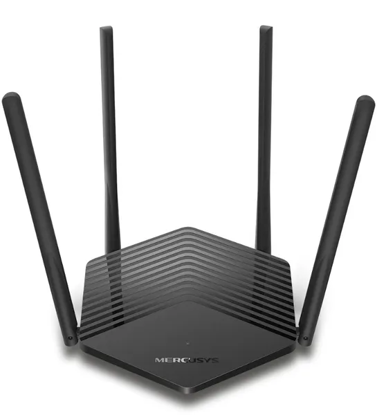 Роутер Wi-Fi Mercusys MR60X, 2.4/5GHz 1201Mbps, 3xLAN 1Gbps