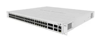 Коммутатор Mikrotik Cloud Router Switch CRS354-48P-4S+2Q+RM, 48xLAN 1Gbps, 4xSFP+, 2xQSFP+