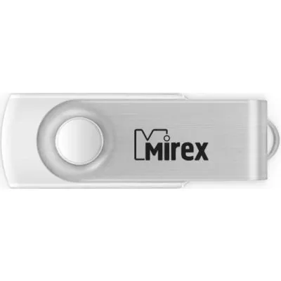 64Gb Mirex SWIVEL WHITE 13600-FMUSWT64, USB2.0