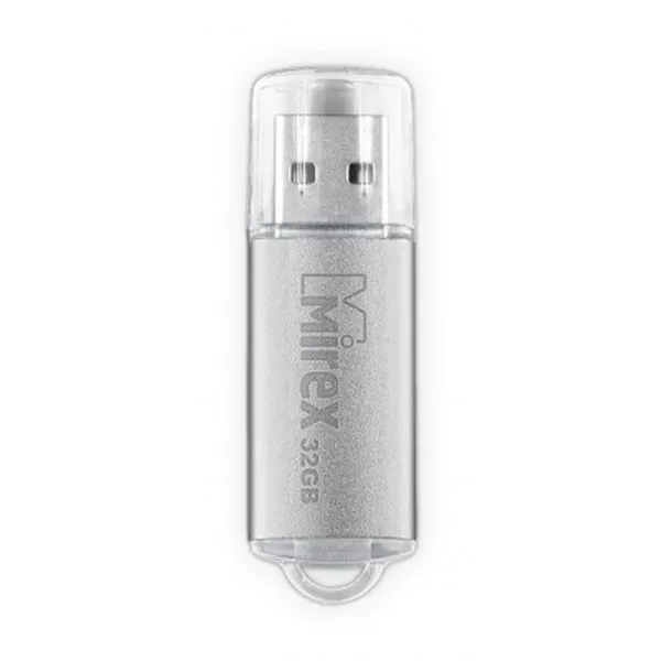 32Gb Mirex UNIT SILVER 13600-FMUUSI32, USB2.0