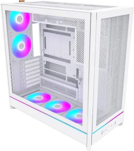 Корпус Montech HS01 Pro White, без БП, ATX (Новый, с витрины)