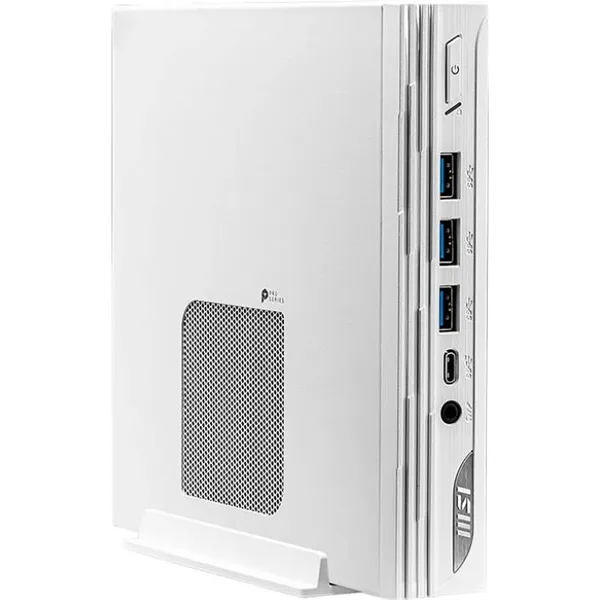 Неттоп MSI PRO DP10 13M-025BRU, Core i5 1340P/ 2xSODIMM DDR IV/ 2xM.2/ 1x2.5"/ White (936-B0A612-025)