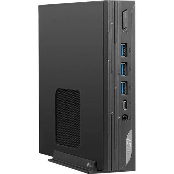 Неттоп MSI PRO DP10 13M-045BRU, Core i5 1340P/ 2xSODIMM DDR IV/ 2xM.2/ 1x2.5"/ Black (936-B0A611-045)