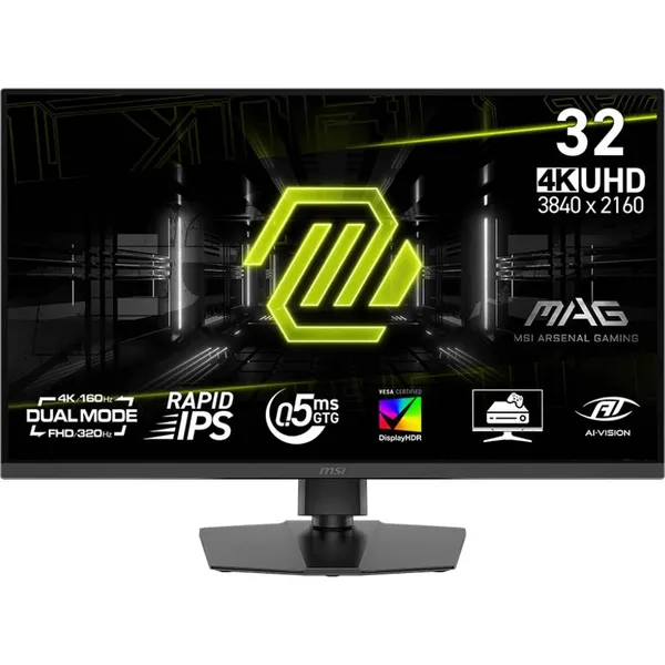 Монитор 31.5" MSI MAG 322URDF E16, 3840x2160, IPS, 160Hz (2xHDMI, DP)