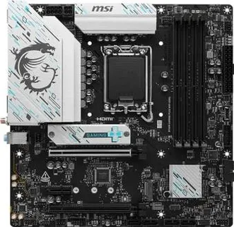 Материнская плата MSI B760M GAMING PLUS WIFI DDR4, LGA1700, (2xHDMI, 2xDP), 4xDDR IV, mATX