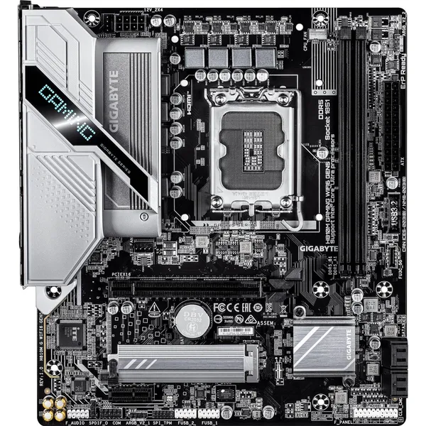 Материнская плата Gigabyte H810M GAMING WIFI6 GEN5, LGA1851, (HDMI, DP), 2xDDR V, mATX