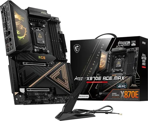 Материнская плата MSI MEG X870E ACE MAX, AM5, (HDMI), 4xDDR V, ATX