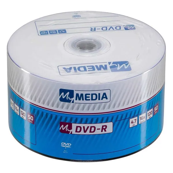 DVD-R disk 16x/4.7Gb MyMedia 50шт туба 69200