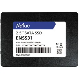 480Gb SSD Netac ENSS31 (NS480G1S3AK5PC01), 2.5", (530/500), SATA III