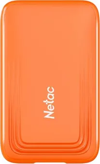 Внешний SSD 1Tb Netac ZX20 IV NT01ZX20IV-001T-32OR, USB Type-C, оранжевый