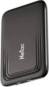Внешний SSD 256Gb Netac ZX20 IV EVO NT01ZX20IVEVO-256G-32BK, USB Type-C, черный