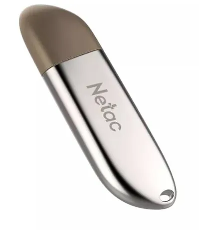 64Gb Netac U352 NT03U352N-064G-20PN, USB2.0, серебристый
