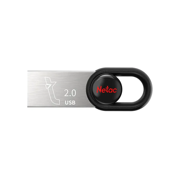 32Gb Netac UM2 NT03UM2N-032G-20BK, USB2.0, черный-серебристый