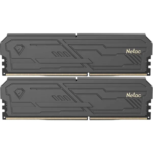 Оперативная память 32Gb Netac Shadow III Black NTSHD5P64DP-32K, DDR V, PC-51200, 6400MHz, kit 2x16Gb