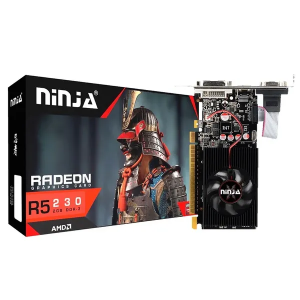 Видеокарта Radeon R5 230, 1Gb GDDR3 64bit, Ninja (Sinotex) AFR523013F, RTL