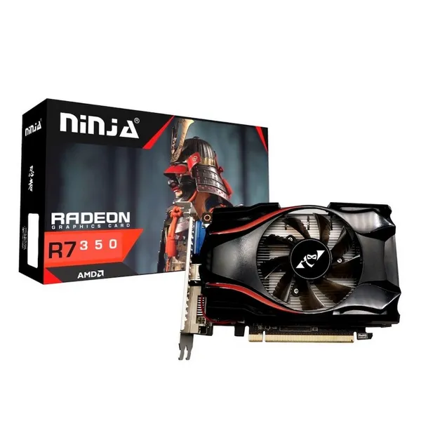 Видеокарта Radeon R7 350, 4Gb GDDR5 128bit, Ninja (Sinotex) AKR735045F, RTL