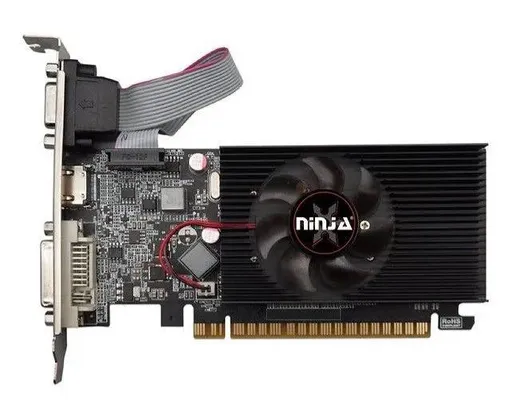 Видеокарта GeForce GT 610, 2Gb DDR3 64bit, Ninja (Sinotex) NF61NP023F, RTL