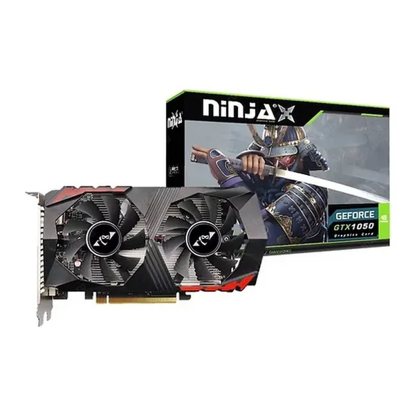 Видеокарта GeForce GTX 1050, 4Gb GDDR5 128bit, Ninja (Sinotex) NK105NP45F, RTL