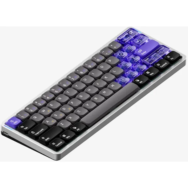 Клавиатура Nuphy AIR60 HE (Air60HE-SS-J) (Low-Profile Magnetic Jade Switch)