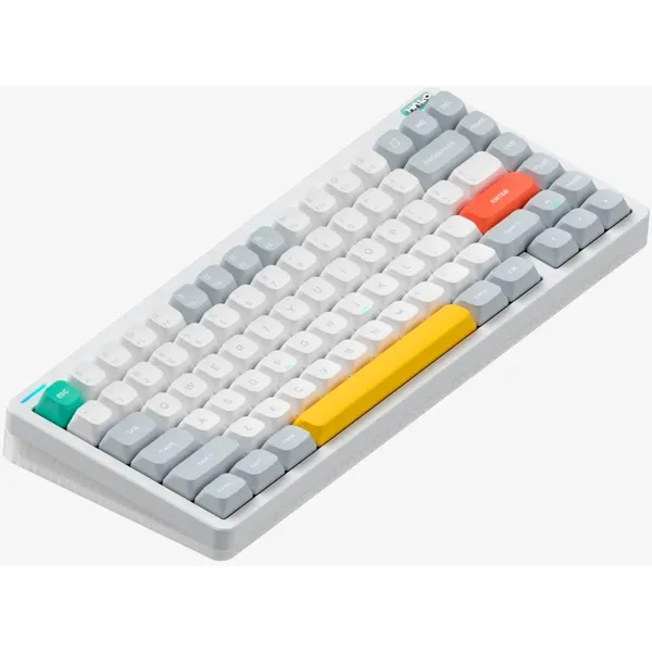 Клавиатура Nuphy Halo 75 V2 Wireless RGB White Halo75v2-IW-33, (Mint Switch)