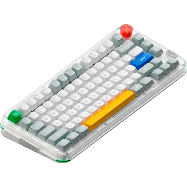 Клавиатура Nuphy Kick75 IO White (KICK75HP-TG-RM) (Red Max Switch)