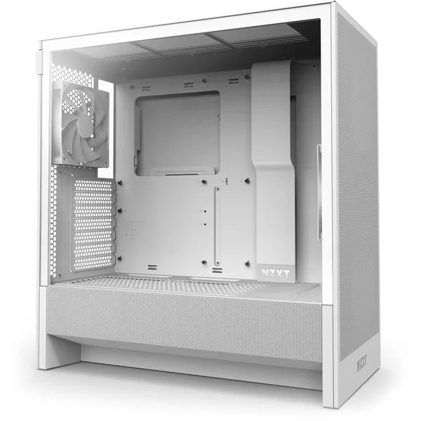 Корпус NZXT H5 Flow White (CC-H52FW-01), без БП, E-ATX