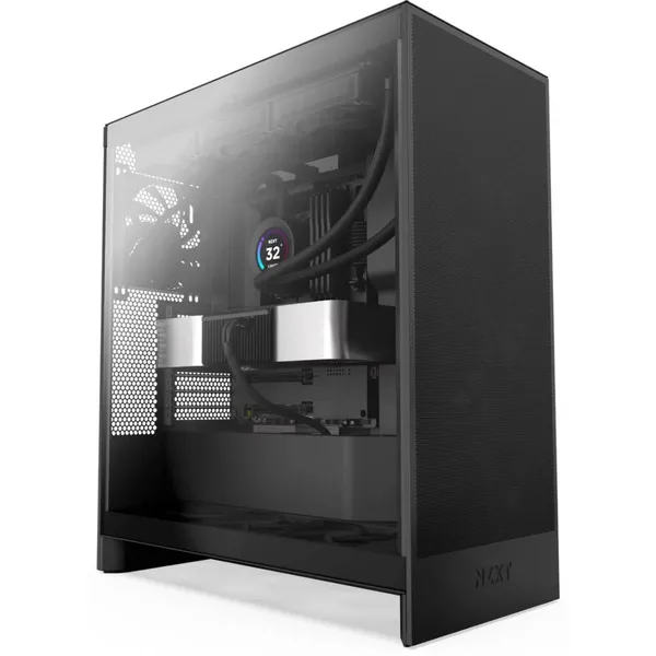 Корпус NZXT H7 Flow (CM-H72FB-01), без БП, E-ATX