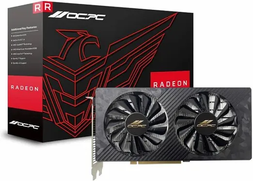 Видеокарта Radeon RX 580, 8Gb GDDR5 256bit, OCPC OCVARX580G8XX, RTL