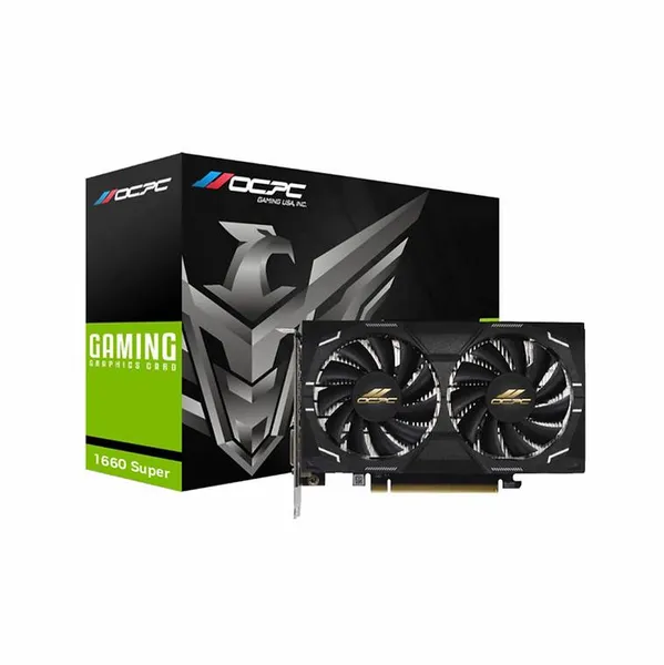 Видеокарта GeForce GTX 1660 Super, 6Gb GDDR6 192bit, OCPC OCVN1660G6XM2K, RTL