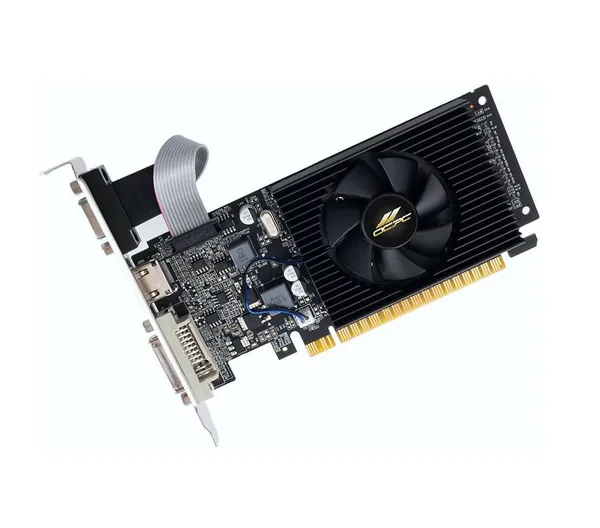 Видеокарта GeForce GT 210, 1Gb GDDR3 64bit, OCPC LP XE FAN OCVNGT210G1XE, RTL