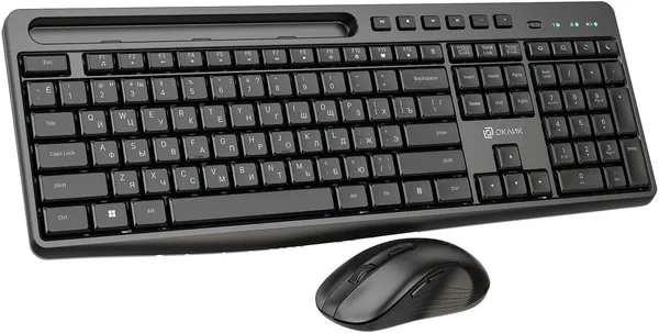 Набор Oklick S275W, черный (1993113)