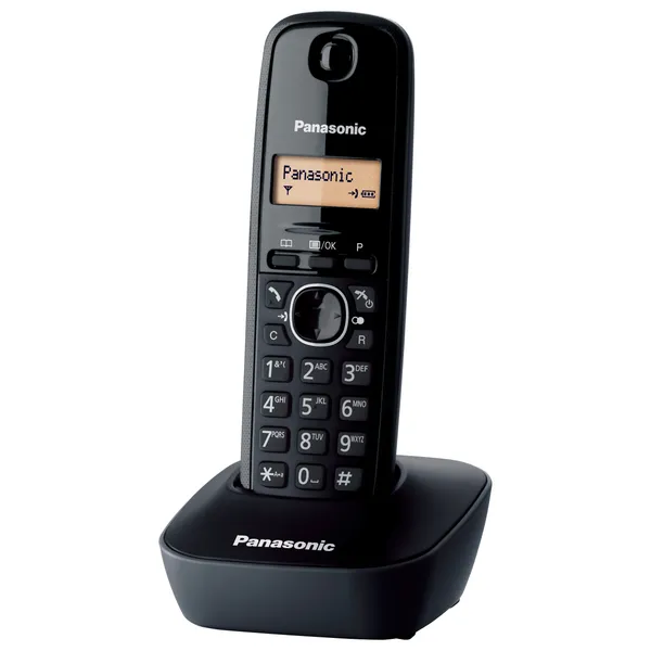 Телефон DECT Panasonic KX-TG1611RUH, черный