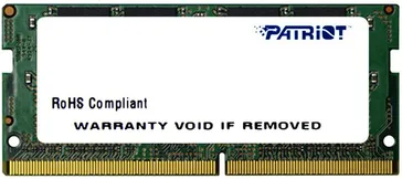 Оперативная память для ноутбука 16Gb Patriot Signature PSD416G266681S, SODIMM DDR IV, PC-21300, 2666MHz