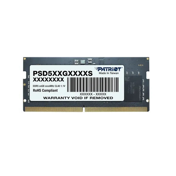 Оперативная память для ноутбука 32Gb Patriot Signature PSD532G48002S, SODIMM DDR V, PC-38400, 4800MHz