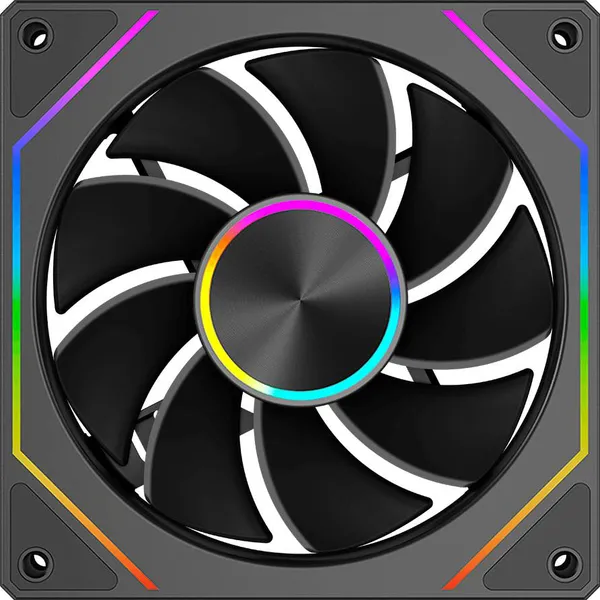 Вентилятор 12x12см PCCooler FG120R ARGB BK