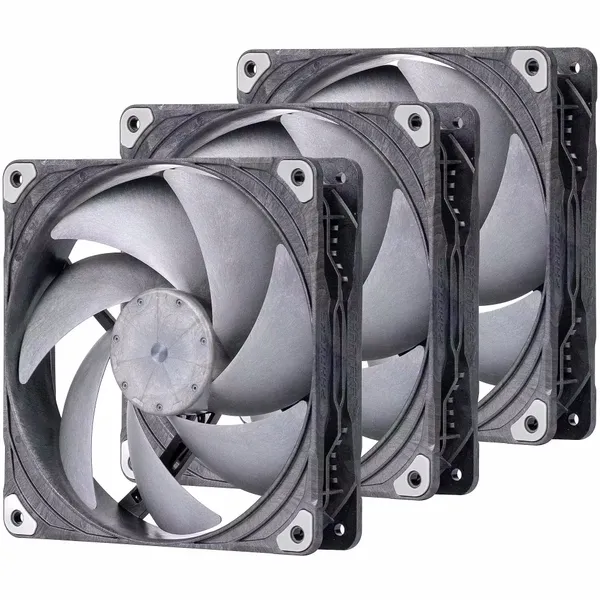 Вентилятор 14x14см Phanteks T30-140 Black-Gray PH-F140T30_BG_3P, 3шт.