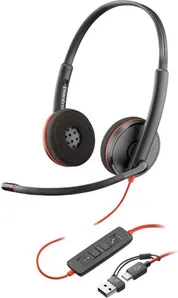 Гарнитура Poly Blackwire 3220, черный (8X228A6)