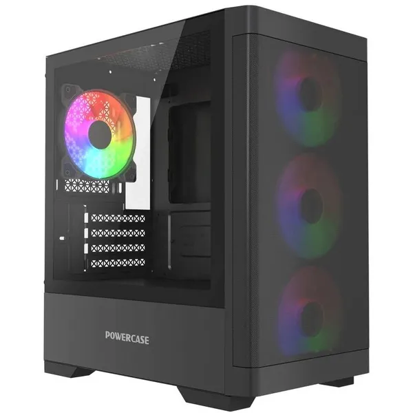Корпус Powercase Mistral Micro A13B CMMA13B-L4, без БП, mATX
