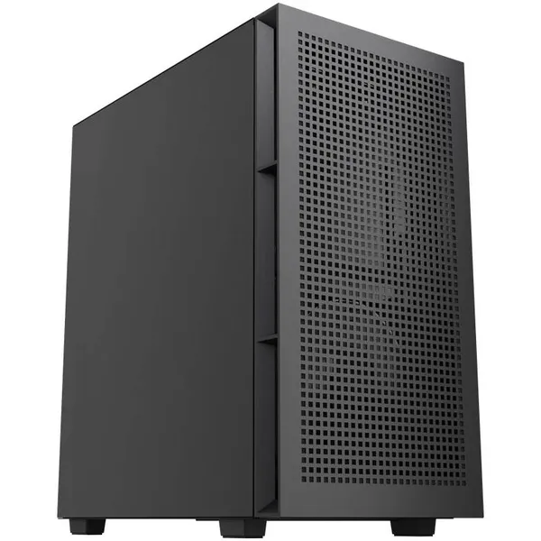 Корпус Powercase Mistral SM01 SI Black CMMSM01-F2, без БП, mATX