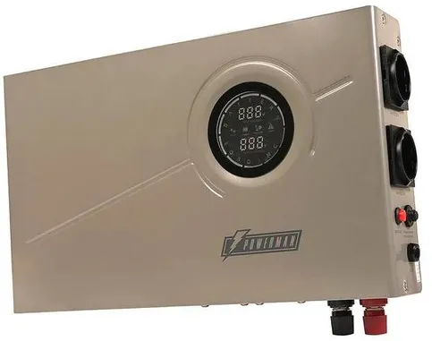 ИБП PowerMan Smart 1000 INV Silver, 1000VA (2xSchuko)