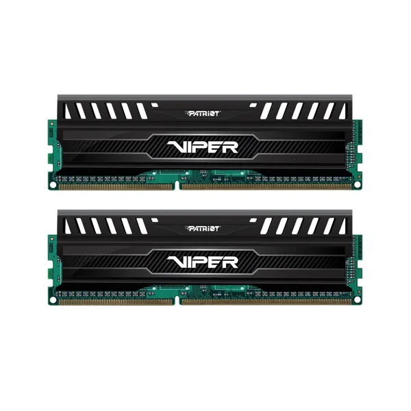 Оперативная память 16Gb Patriot Viper 3 Black Mamba PV316G186C0K, DDR III, PC-14900, 1866MHz, kit 2x8Gb, 1.5V