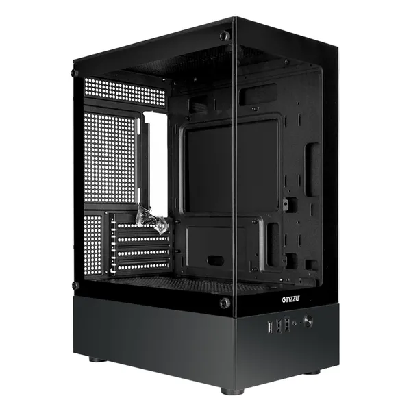Корпус GINZZU CL470 черный, без БП, mATX