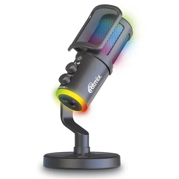Микрофон Ritmix RDM-178 USB, черный