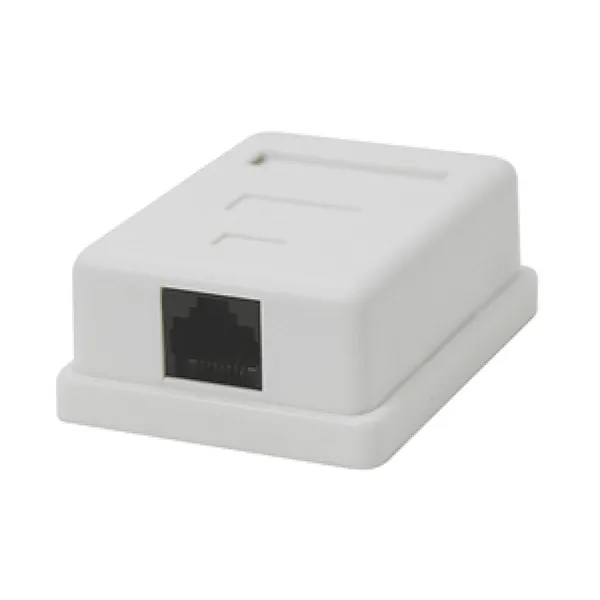 Розетка сетевая внешняя RJ-45, Gembird/Cablexpert NA212, кат. 5E